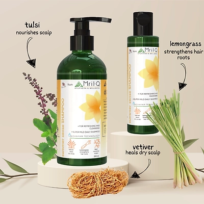 Summer Sense | Mild Conditioning Shampoo | Daily Use | Post Workout Usage | Sulphate, Paraben & SLS Free