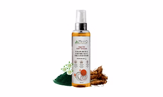 Silky Smooth | Hair Oil | Nourishes & Strengthens Hair | Dry frizzy damaged & chemically treated hair