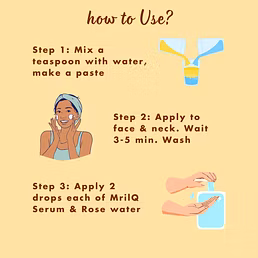 JusT CleaN Face Wash | De-tanning &amp; Cleansing | Daily Use | Normal to Sensitive Skin