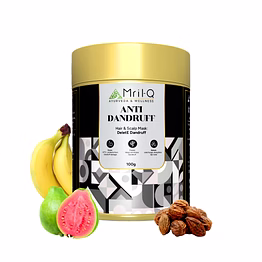 delete dandruff | hair & scalp mask | clears dandruff | soothes scalp | strengthens roots