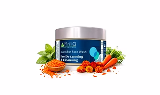 JusT CleaN Face Wash | De-tanning & Cleansing | Daily Use | Normal to Sensitive Skin