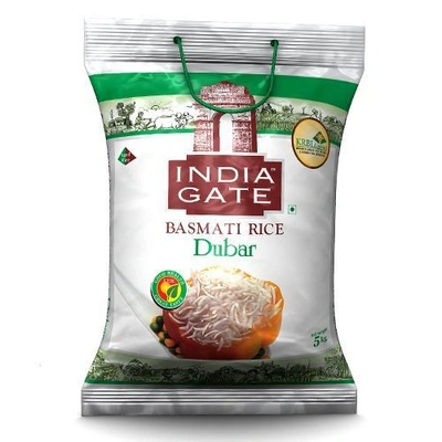 India Gate Basmati Rice - Dubar, 5 kg