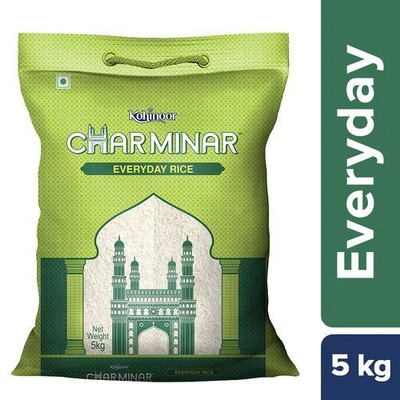 Kohinoor Charminar Everyday Rice, 5 kg