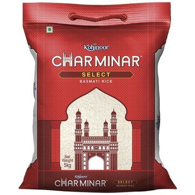 Kohinoor Charminar Basmati Rice - Select, 5 kg