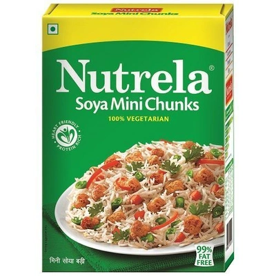 Nutrela Soya - Mini Chunk, 200 gm Carton