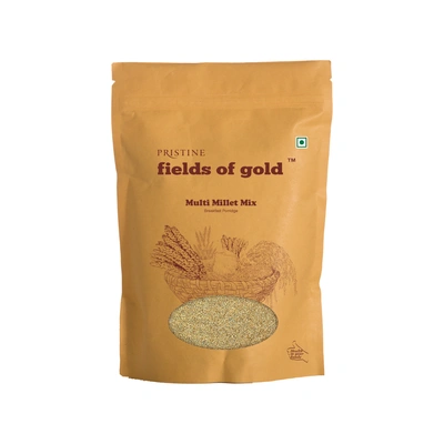 PRISTINE Fields Of Gold Organic Multi Millet Mix - Breakfast Porridge, 1 kg