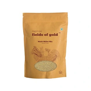 PRISTINE Fields Of Gold Organic Multi Millet Mix - Breakfast Porridge, 500 gm