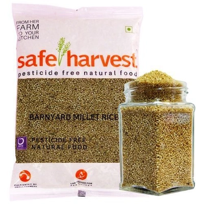 Safe Harvest Barnyard Millet Rice - Pesticide Free, 500 gm