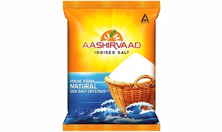 Aashirvaad Salt - Iodised, 1 kg