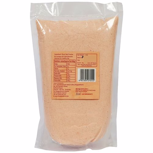 A.D.J Classic Choice Himalayan Pink Rock Salt Powder, 500 gm image 1