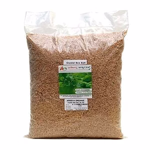 Arogya Organic Crystal Sea Salt, 2.25 kg image 1