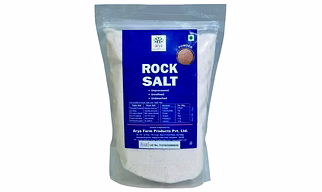 Arya Organic Rock Salt Powder, 1 kg