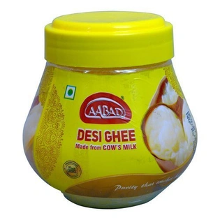 Aabad Pure Desi Cow Ghee, 500 ml Jar