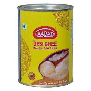 Aabad Pure Desi Cow Ghee, 500 ml Tin