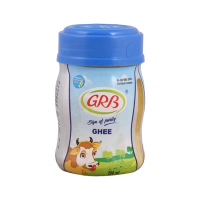 GRB Ghee, 200 ml Bottle