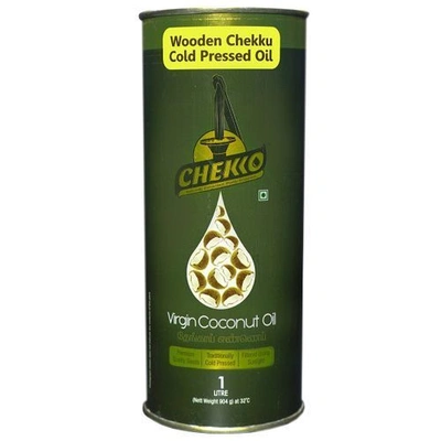 Chekko Cold Pressed Virgin Coconut Oil, 1 lt