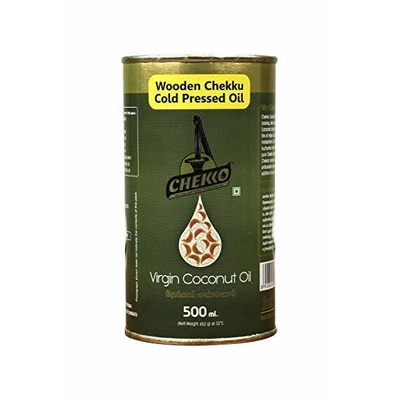 Chekko Cold Pressed Virgin Coconut Oil, 500 ml