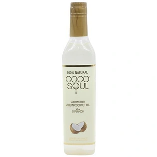 Coco Soul Virgin Coconut Oil - Cold Pressed, Natural, 500 ml