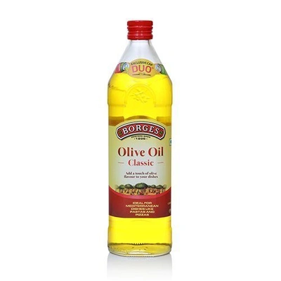 BORGES Olive Oil - Pure, Classic, 1 lt Bottle
