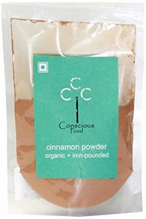 Conscious Food Cinnamon Powder, 50 gm-Grains11194