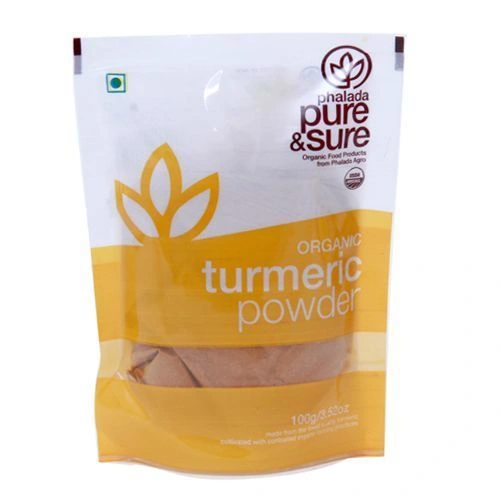 Phalada Pure &amp; Sure Organic - Turmeric Powder, 100 gm-Grains11224