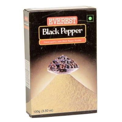 Everest Powder - Black Pepper, 100 gm Carton