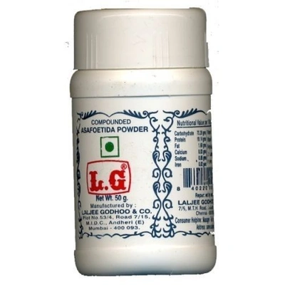 LG Powder - Asafoetida, 50 gm Bottle