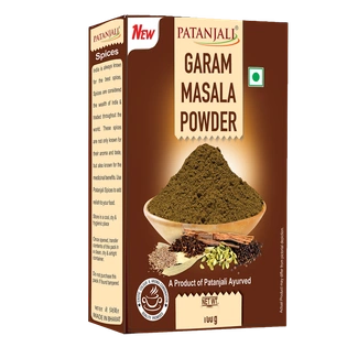 Patanjali Garam Masala Powder, 100 gm Carton