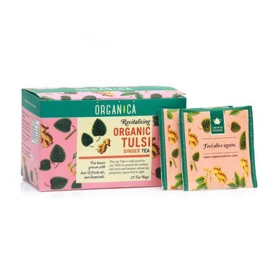 Organica Organic Tea - Ginger Tulsi 25 pcs