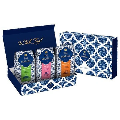 Taj Mahal Tea - Gift Collection, Assorted Flavours 100 gm Pack of 3