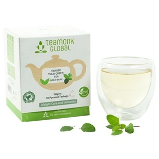 Teamonk Global Green Tea - Yakuso, Tulsi 20 gm (10 Bags x 2 gm each)