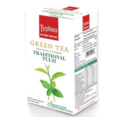 Typhoo Green Tea - Traditional Tulsi 25 pcs