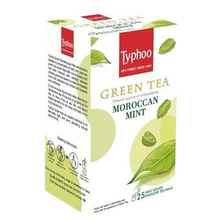 Typhoo Green Tea Bags - Moroccan Mint 25 pcs Carton