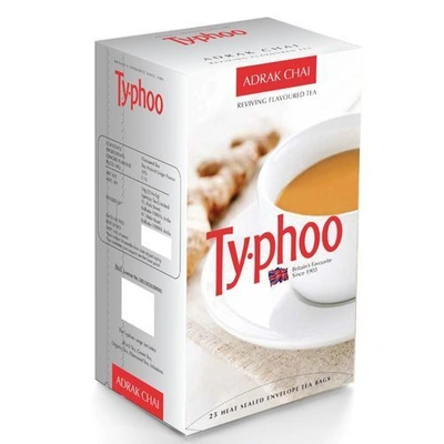 Typhoo Tea Bags - Ginger 50 gm (25 Bags x 2 gm each)