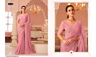 Branded TFH 8011 Saree with Designer Blouse and Elegant Border