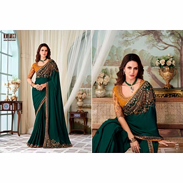 tfh 27017 branded saree with designer blouse
