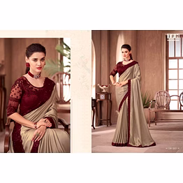 tfh 1110-a designer saree with premium fabrics