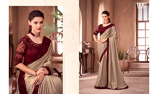 TFH 1110-A Designer Saree with Premium Fabrics