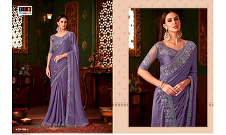 Exquisite Branded TFH 1408 Saree with Heavy Blouse