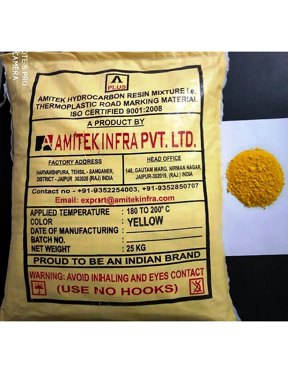 Yellow Thermoplastic Road Marking Material-11696616