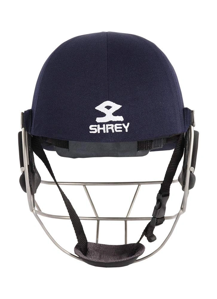 Shrey Master Class Air Stainless Steel Cricket Helmet-NAVY-XL-1 Unit-2