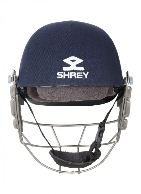 Shrey Pro Guard Titanium Visor Cricket Helmet-NAVY-L-1 Unit-2