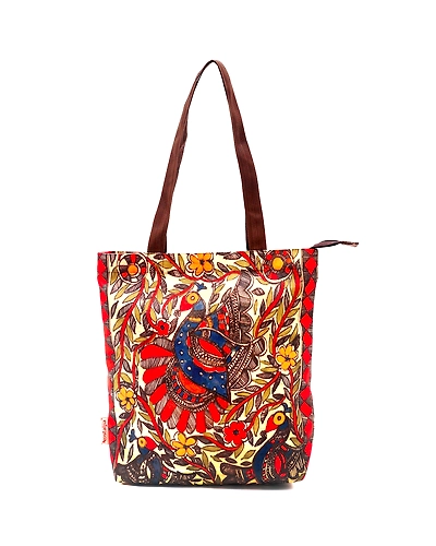 3D Digital Printed Canvas Ladies Hand  Bags-NTB001