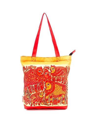 3D Digital Printed Canvas Ladies Hand  Bags-NTB002