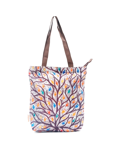 3D Digital Printed Canvas Ladies Hand  Bags-NTB005