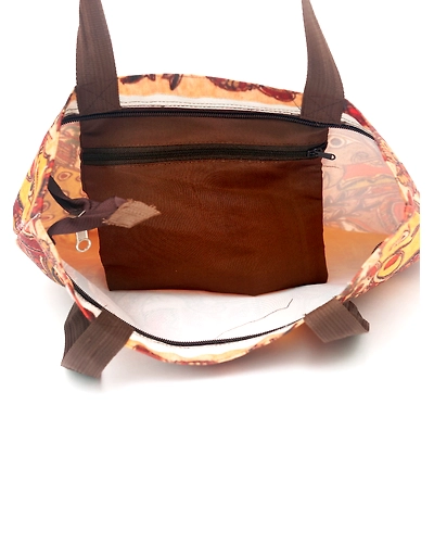 3D Digital Printed Canvas Ladies Hand  Bags-1