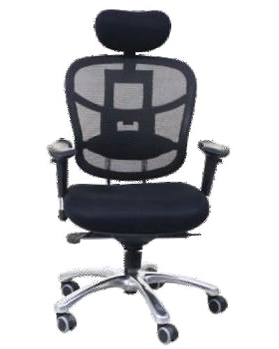 Eleganze   Black Mesh Chair - EM 209-EM-209