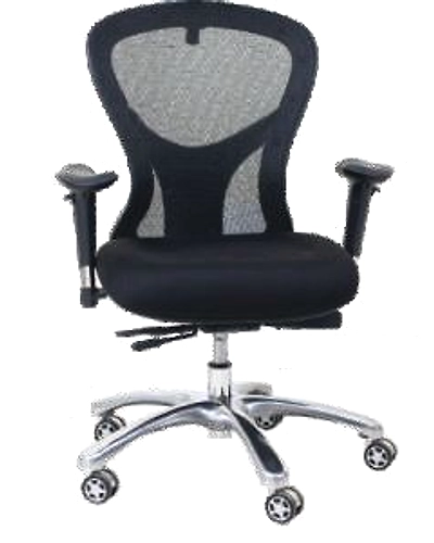 Eleganze   Black Mesh Chair - EM 214-EM 214