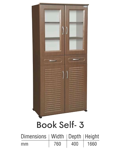Eleganze Book Shelf 3-Book Shelf 3