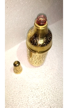 Antique Elegant design 1200 ML Pure Brass Water Bottle Cover